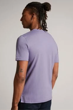 Ted Baker Mens Purple Oxford Short Sleeve T-Shirt -tedbaker Shop Online unnamed file 2393