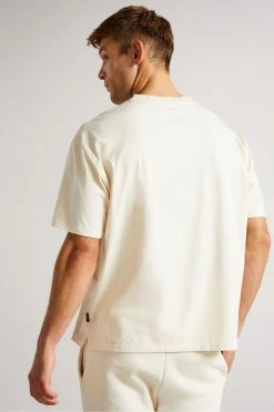 Ted Baker Dalas Natural Short Sleeve Heavyweight Relaxed Fit T-Shirt -tedbaker Shop Online unnamed file 2411