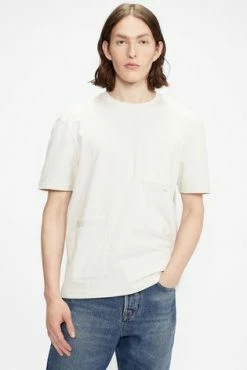 Ted Baker White Famtime Short Sleeve Multi Pocket T-Shirt -tedbaker Shop Online unnamed file 2432