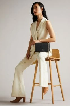 Ted Baker Black Jorjey Flower Eyelet Cross Body Bag -tedbaker Shop Online unnamed file 25