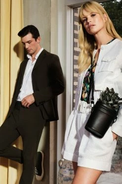 Ted Baker White Alera Cropped Boxy Jacket With Cargo Styling -tedbaker Shop Online unnamed file 2514