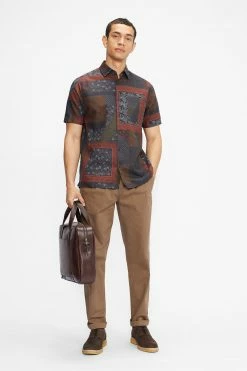 Ted Baker Strath Saffiano Leather Document Bag -tedbaker Shop Online unnamed file 252