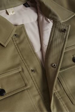 Ted Baker Pl-Green Roster Cavalry Twill Wadded Jacket -tedbaker Shop Online unnamed file 2555