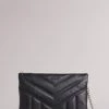 Ted Baker Black Leather Puffer Quilted Cross-Body Bag -tedbaker Shop Online unnamed file 257