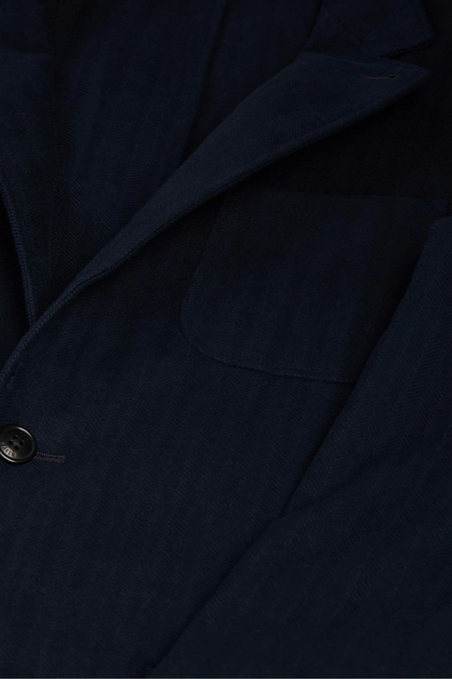 Ted Baker Efford Navy Herringbone Moleskin Jacket 7 Ted Baker Efford Navy Herringbone Moleskin Jacket - Image 5