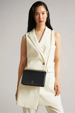 Ted Baker Black Jorjey Flower Eyelet Cross Body Bag -tedbaker Shop Online unnamed file 26