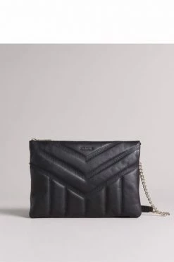 Ted Baker Black Leather Puffer Quilted Cross-Body Bag 11 Ted Baker Black Leather Puffer Quilted Cross-Body Bag -tedbaker Shop Online unnamed file 261