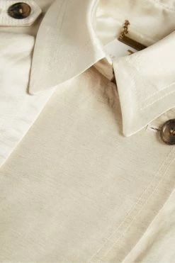 Ted Baker Natural Saila Contrast Trench Jacket -tedbaker Shop Online unnamed file 2613