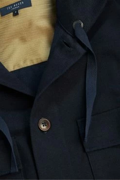 Ted Baker Marking Ls Hooded Shacket -tedbaker Shop Online unnamed file 2669