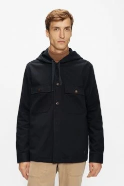 Ted Baker Marking Ls Hooded Shacket -tedbaker Shop Online unnamed file 2670