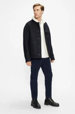 Ted Baker Mens Blue Jansky Bonded Wool Jacket -tedbaker Shop Online unnamed file 2679