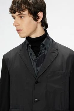 Ted Baker Black Sunn Jersey And Nylon Blazer -tedbaker Shop Online unnamed file 2685
