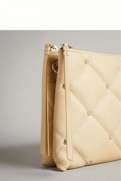 Ted Baker Natural Parrker Quilted Studded Mini Cross-Body Bag -tedbaker Shop Online unnamed file 269