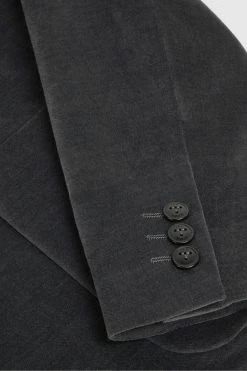 Ted Baker Grey Smoke Casual Velvet Blazer -tedbaker Shop Online unnamed file 2720