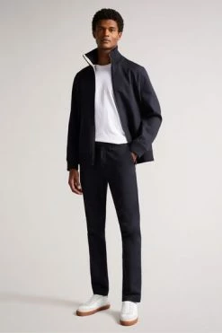 Ted Baker Scotby Navy Reversible Harrington Jacket -tedbaker Shop Online unnamed file 2752