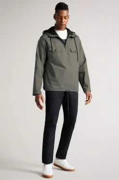 Ted Baker Chesnel Grey Mib Overhead Anorak Jacket 10 Ted Baker Chesnel Grey Mib Overhead Anorak Jacket -tedbaker Shop Online unnamed file 2769