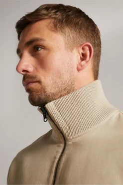 Ted Baker Scotby Ecru Cream Reversible Harrington Jacket -tedbaker Shop Online unnamed file 2805