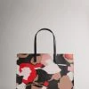 Ted Baker Black Retro Flood Ew Icon Bag