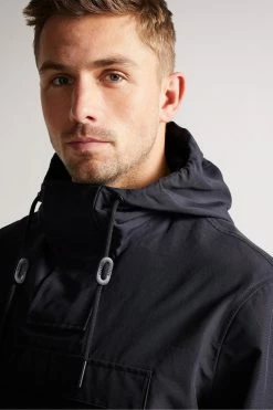 Ted Baker Hermon Navy Blue Overhead Jacket -tedbaker Shop Online unnamed file 2816