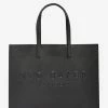 Ted Baker Black Sukicon Crosshatch East West Icon Bag