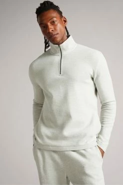 Ted Baker Beechen Grey Marl Long Sleeve Waffle Textured Half Zip Jumper 13 Ted Baker Beechen Grey Marl Long Sleeve Waffle Textured Half Zip Jumper -tedbaker Shop Online unnamed file 2883