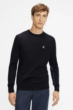 Ted Baker Cardiff Core Crew Neck Black Jumper -tedbaker Shop Online unnamed file 2902