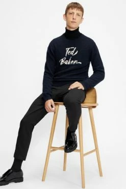 Ted Baker Blue Gowan Signature Crew Neck Sweater 13 Ted Baker Blue Gowan Signature Crew Neck Sweater -tedbaker Shop Online unnamed file 2909