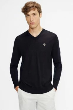 Ted Baker Kenton Core V-Neck Jumper Grey 14 Ted Baker Kenton Core V-Neck Jumper Grey -tedbaker Shop Online unnamed file 2944