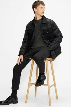 Ted Baker Grey Agarr Textured Crew Neck Sweater -tedbaker Shop Online unnamed file 3067