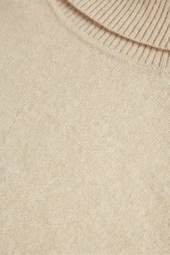 Ted Baker Brown Kubrick Cashmere Roll Neck Jumper -tedbaker Shop Online unnamed file 3081