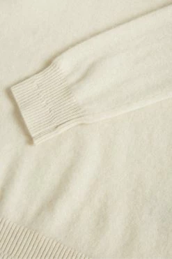 Ted Baker Ecru Chaplin Cashmere Crew Neck Jumper -tedbaker Shop Online unnamed file 3095