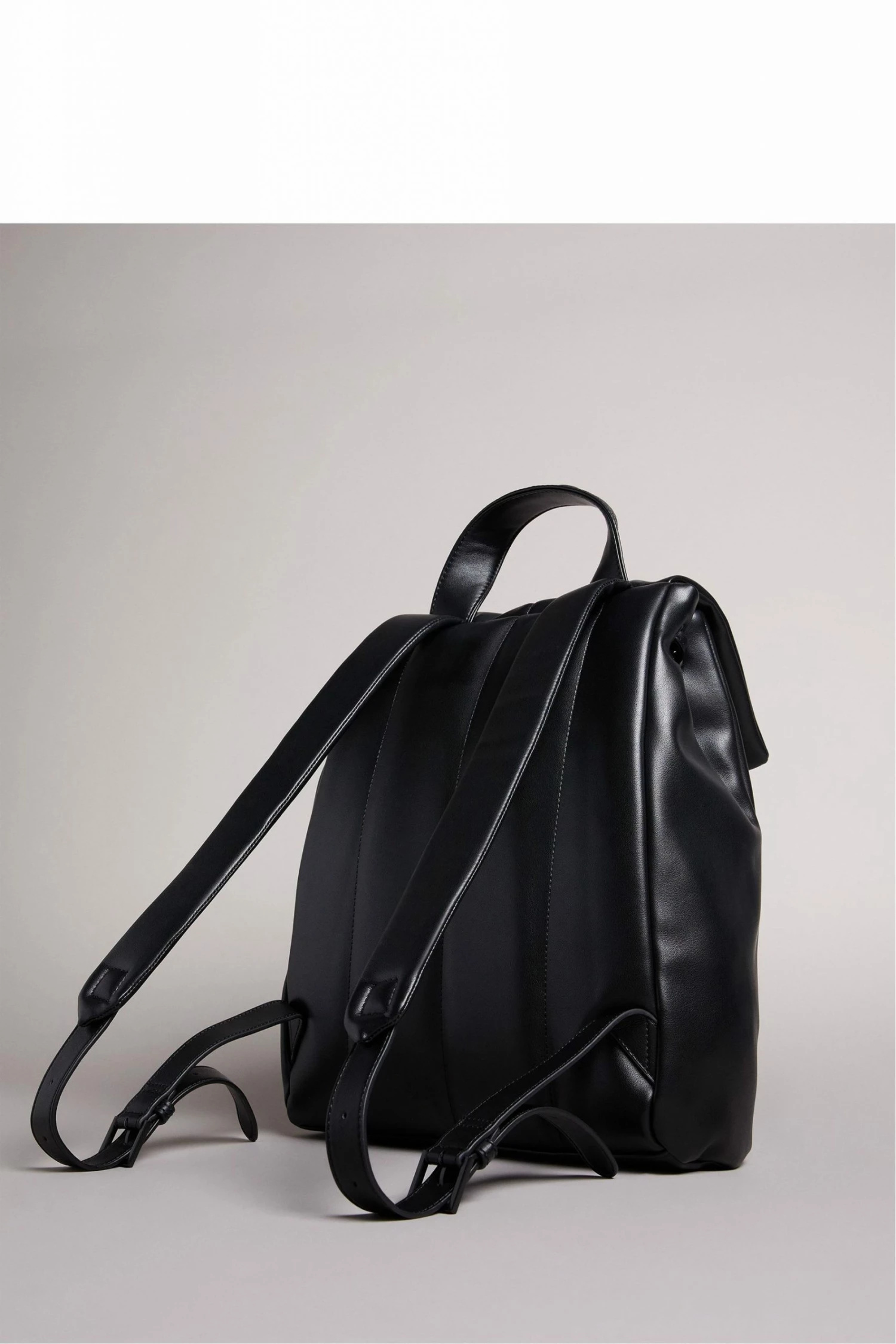 Ted Baker Janiey Black Pu Vertically Quilted Backpack 4 Ted Baker Janiey Black Pu Vertically Quilted Backpack - Image 2