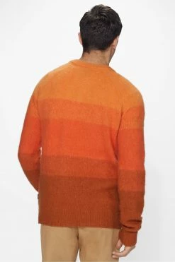 Ted Baker Rydal Orange Ls Ombre Crew Neck -tedbaker Shop Online unnamed file 3106