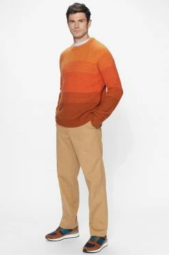 Ted Baker Rydal Orange Ls Ombre Crew Neck -tedbaker Shop Online unnamed file 3107