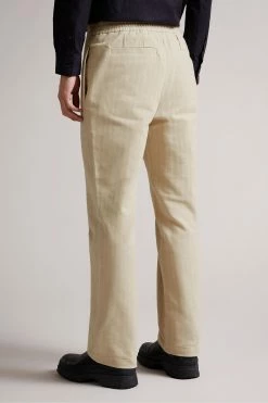 Ted Baker Natural Roydon Leyden Fit Herringbone Trousers -tedbaker Shop Online unnamed file 3199