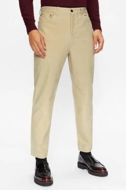Ted Baker Cream Telscop Moleskin 5 Pocket Trousers -tedbaker Shop Online unnamed file 3265
