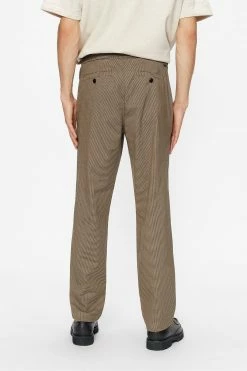 Ted Baker Brown Alioth Puppytooth Trousers -tedbaker Shop Online unnamed file 3335