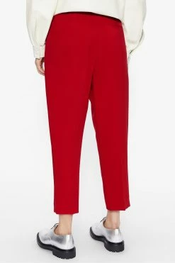 Ted Baker Irwell Red Tapered Trousers -tedbaker Shop Online unnamed file 3345