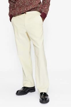 Ted Baker Mens White Cloud Wide Cord Drawstring Trousers -tedbaker Shop Online unnamed file 3352