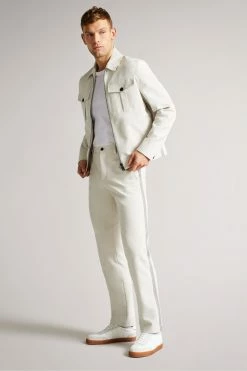 Ted Baker Abcott Cream Leyden Fit Trousers -tedbaker Shop Online unnamed file 3421