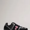 Ted Baker Black Retro Runner Trainers