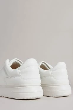Ted Baker Ezraa White Elasticated Cupsole Sneakers -tedbaker Shop Online unnamed file 3495