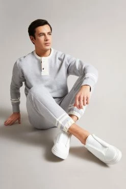 Ted Baker Ezraa White Elasticated Cupsole Sneakers -tedbaker Shop Online unnamed file 3497