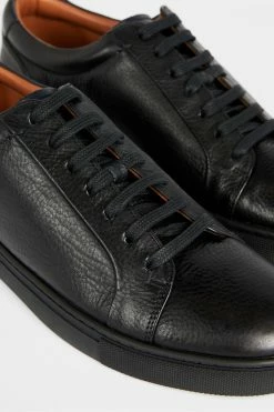 Ted Baker Udamo Black Leather Sneakers -tedbaker Shop Online unnamed file 3516