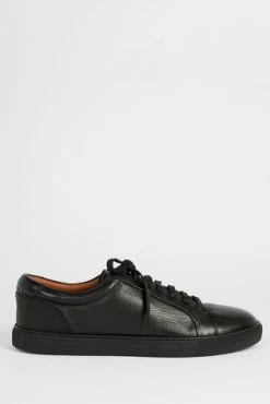 Ted Baker Udamo Black Leather Sneakers -tedbaker Shop Online unnamed file 3518