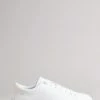 Ted Baker White Urbana Retro Flood Nocturnal Trainers