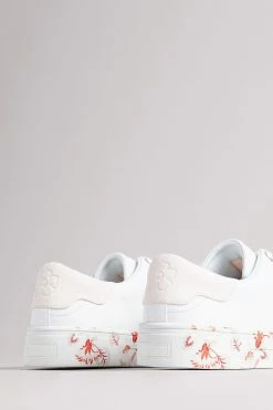 Ted Baker White Urbana Retro Flood Nocturnal Trainers 10 Ted Baker White Urbana Retro Flood Nocturnal Trainers -tedbaker Shop Online unnamed file 3522