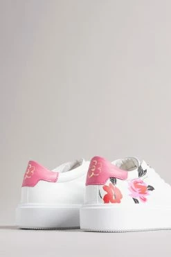 Ted Baker White Daffina Bolt On Platform Trainers -tedbaker Shop Online unnamed file 3538