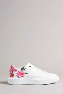 Ted Baker White Daffina Bolt On Platform Trainers -tedbaker Shop Online unnamed file 3540