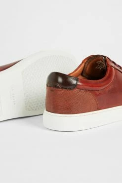 Ted Baker Brown Udamo Leather Trainers 10 Ted Baker Brown Udamo Leather Trainers -tedbaker Shop Online unnamed file 3553